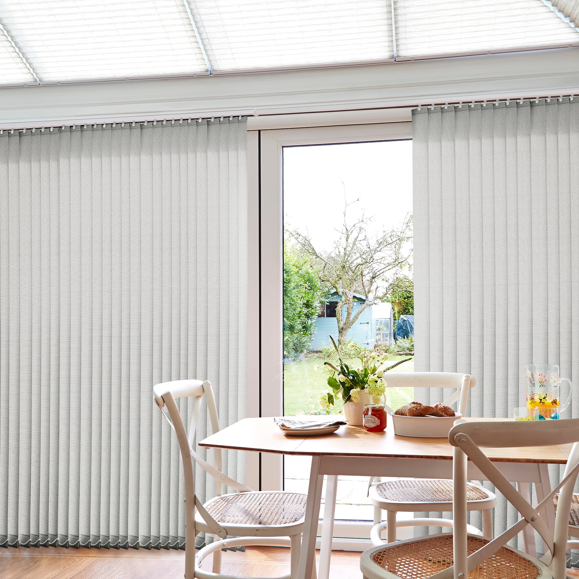 Carrick Graphite Vertical blind