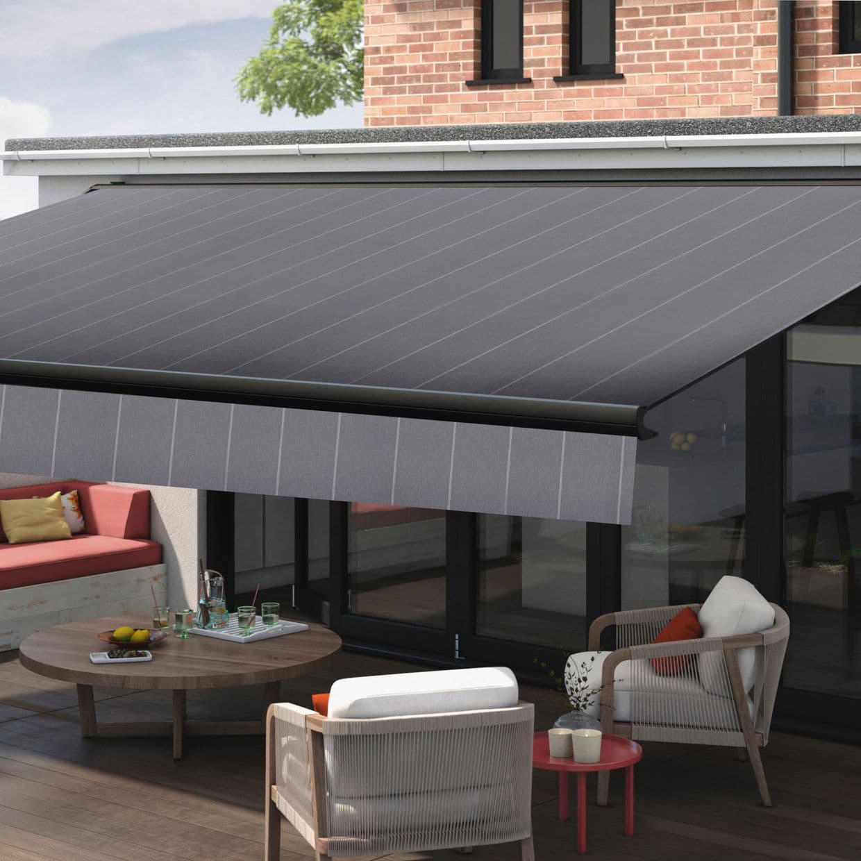Naples Grey Awning
