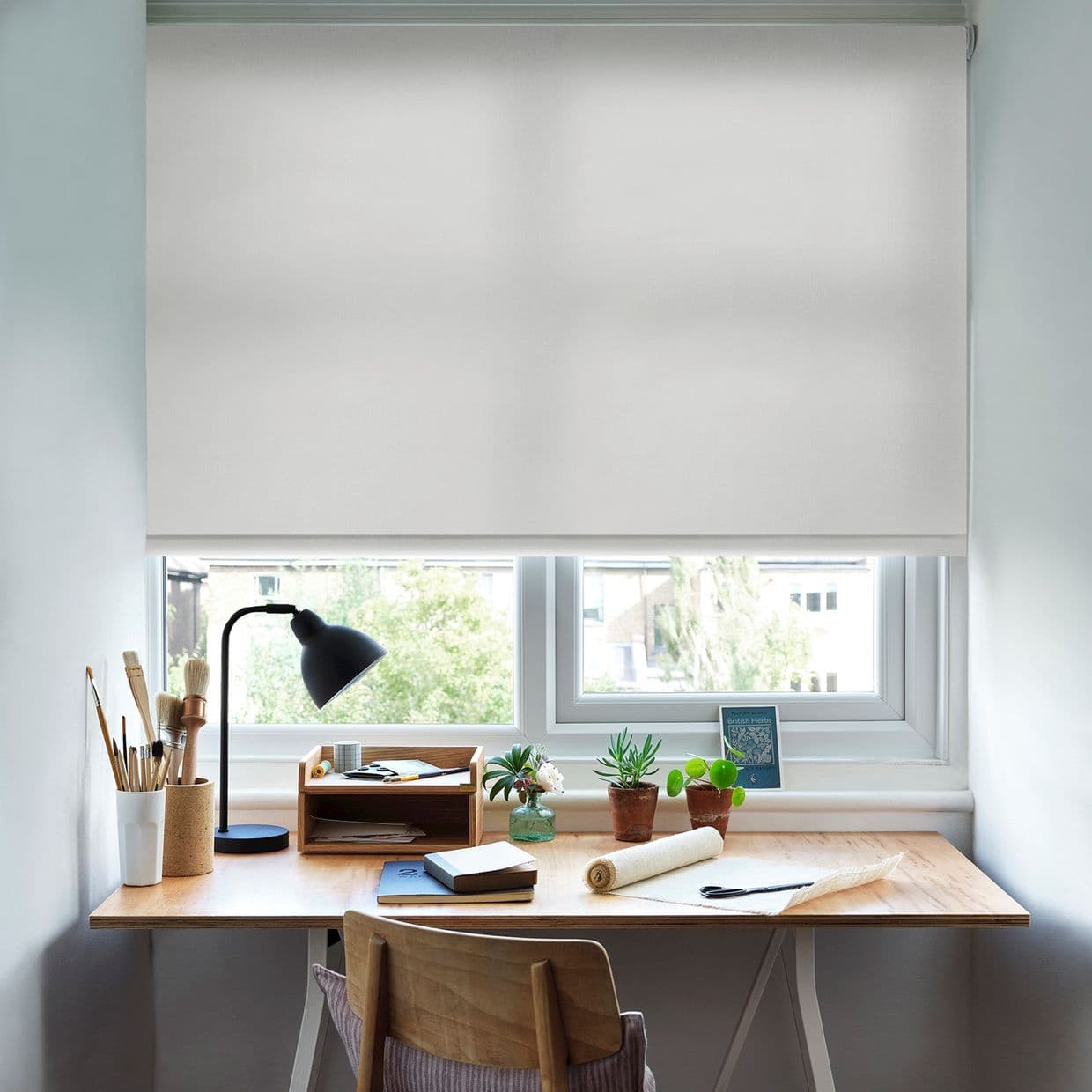 Satin Frost Roller Blind