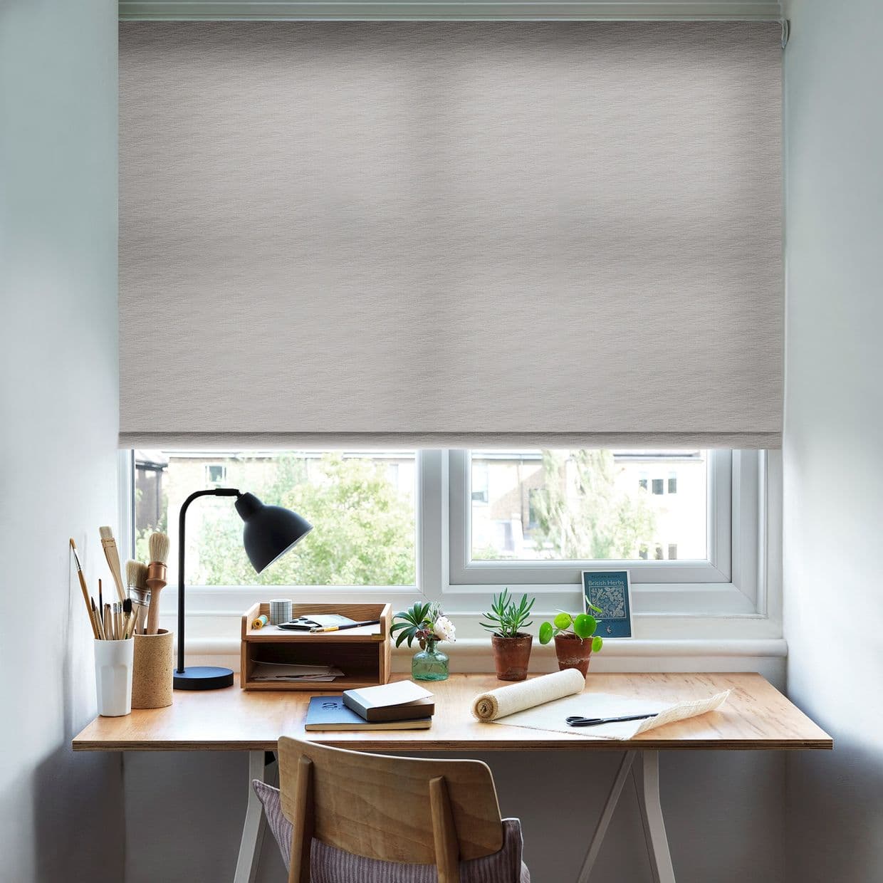 Oslo Silver Roller Blind