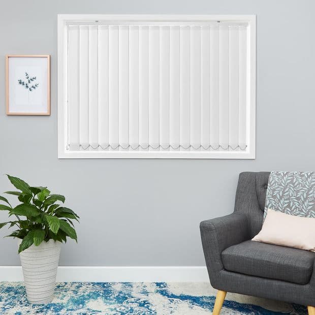 Colorado White Vertical Blind