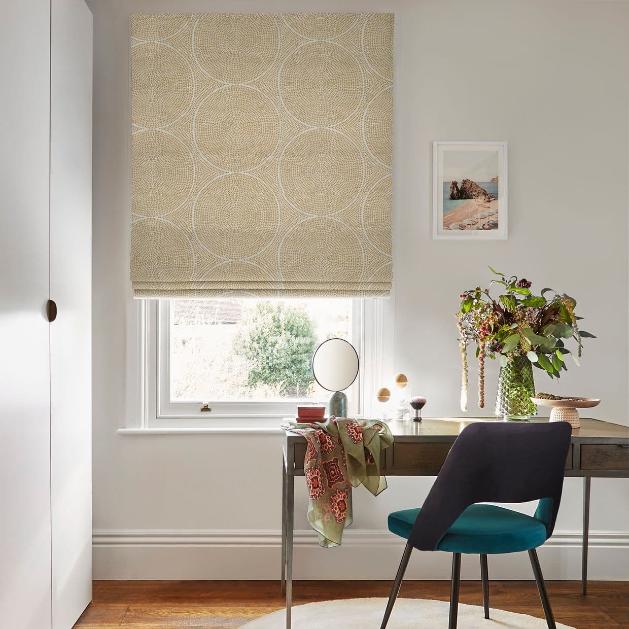 Zane Sand Dune Roman blind