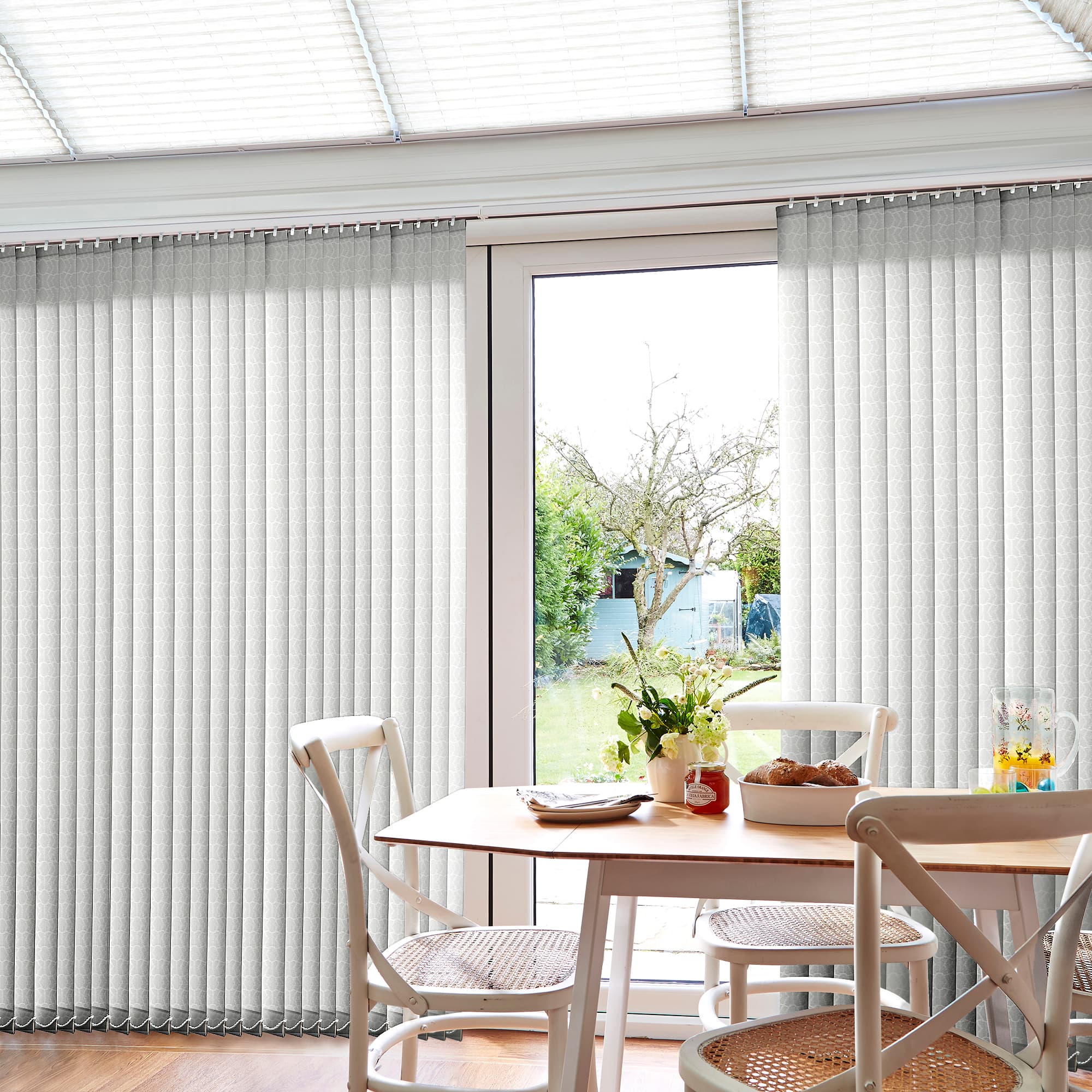 Ashmere Milk Vertical blind