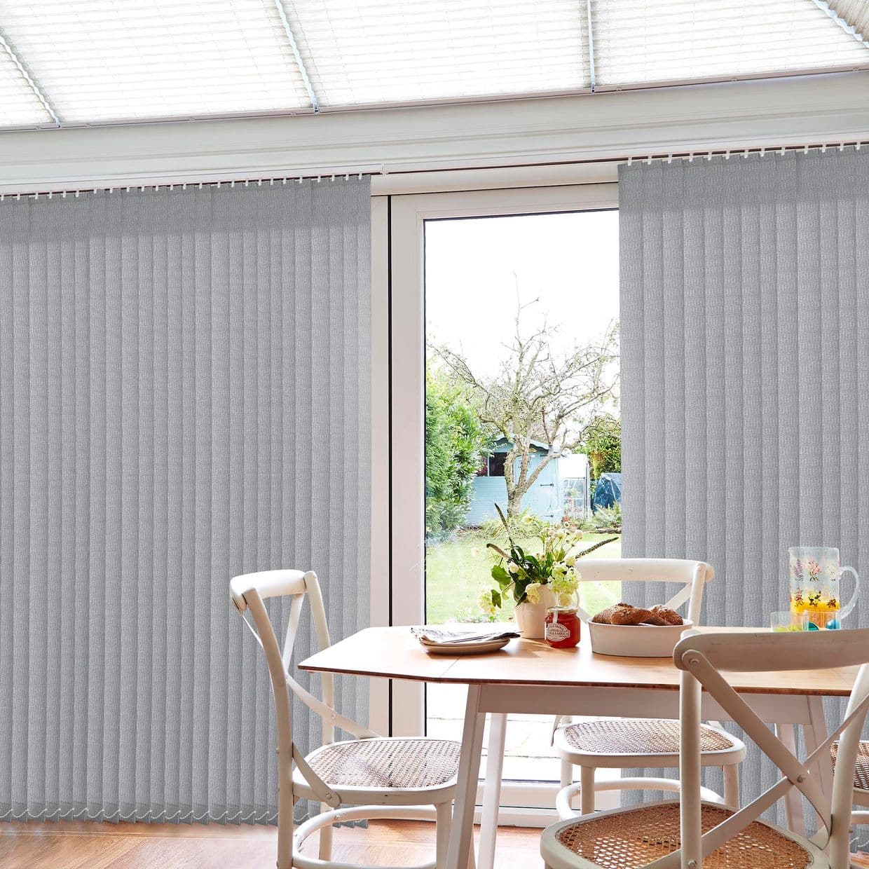 Linara Ash Conservatory Vertical Blind