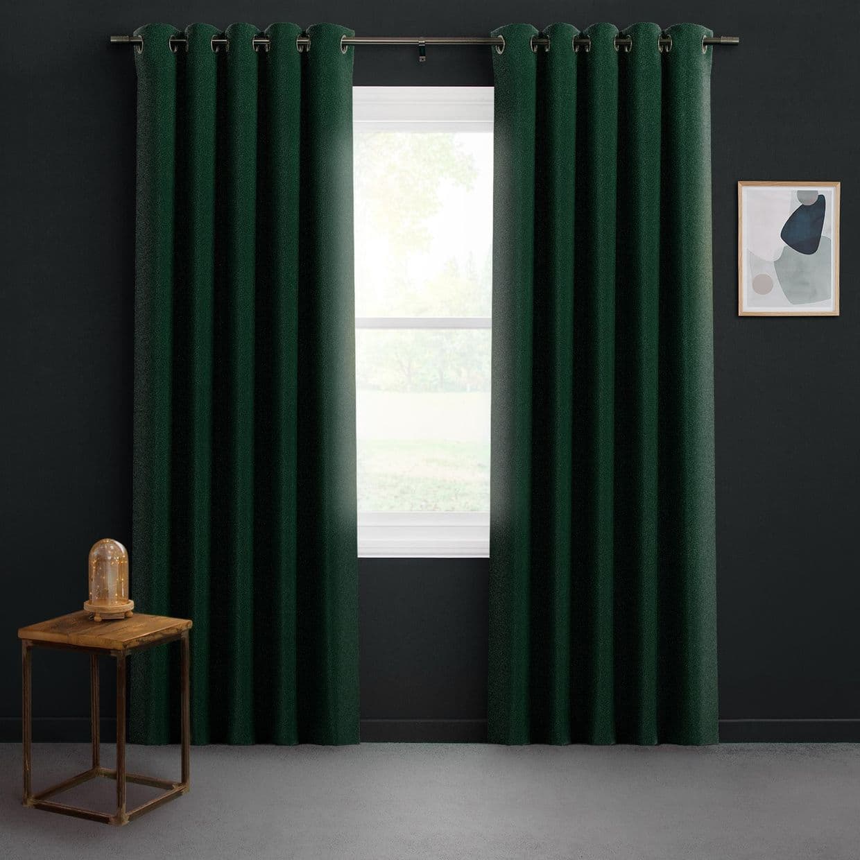 Darcia Velvet Emerald Curtain