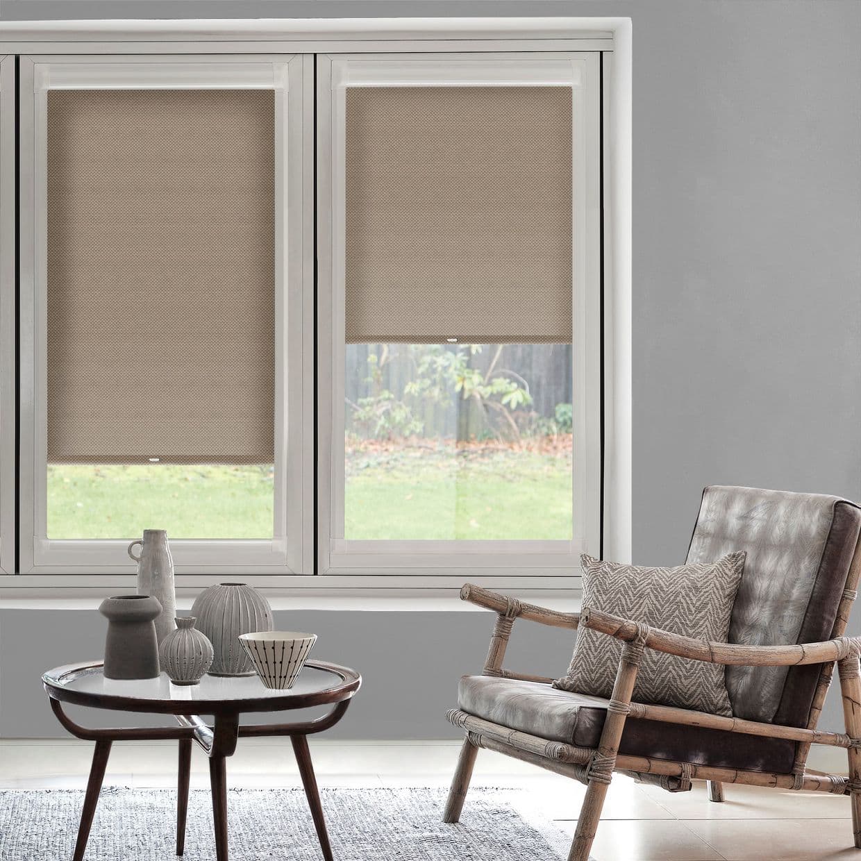 Battersea Toffee Perfect Fit Roller blind