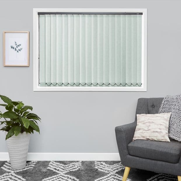 Panama Blue Vertical Blind