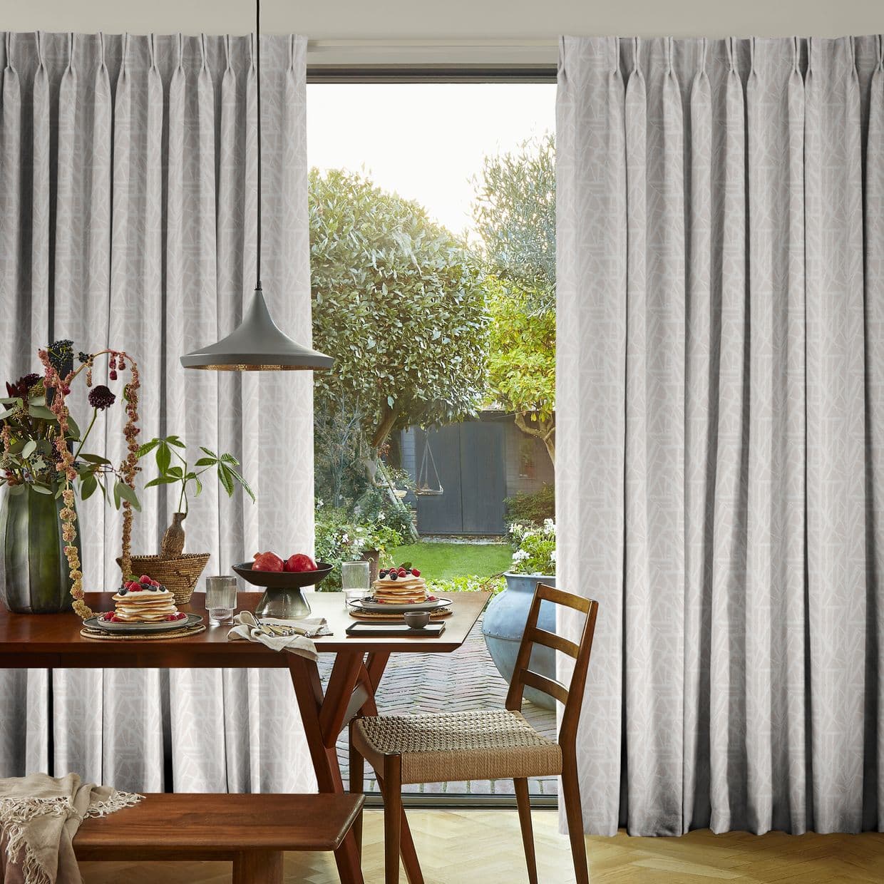 Alder Rosewater Curtain