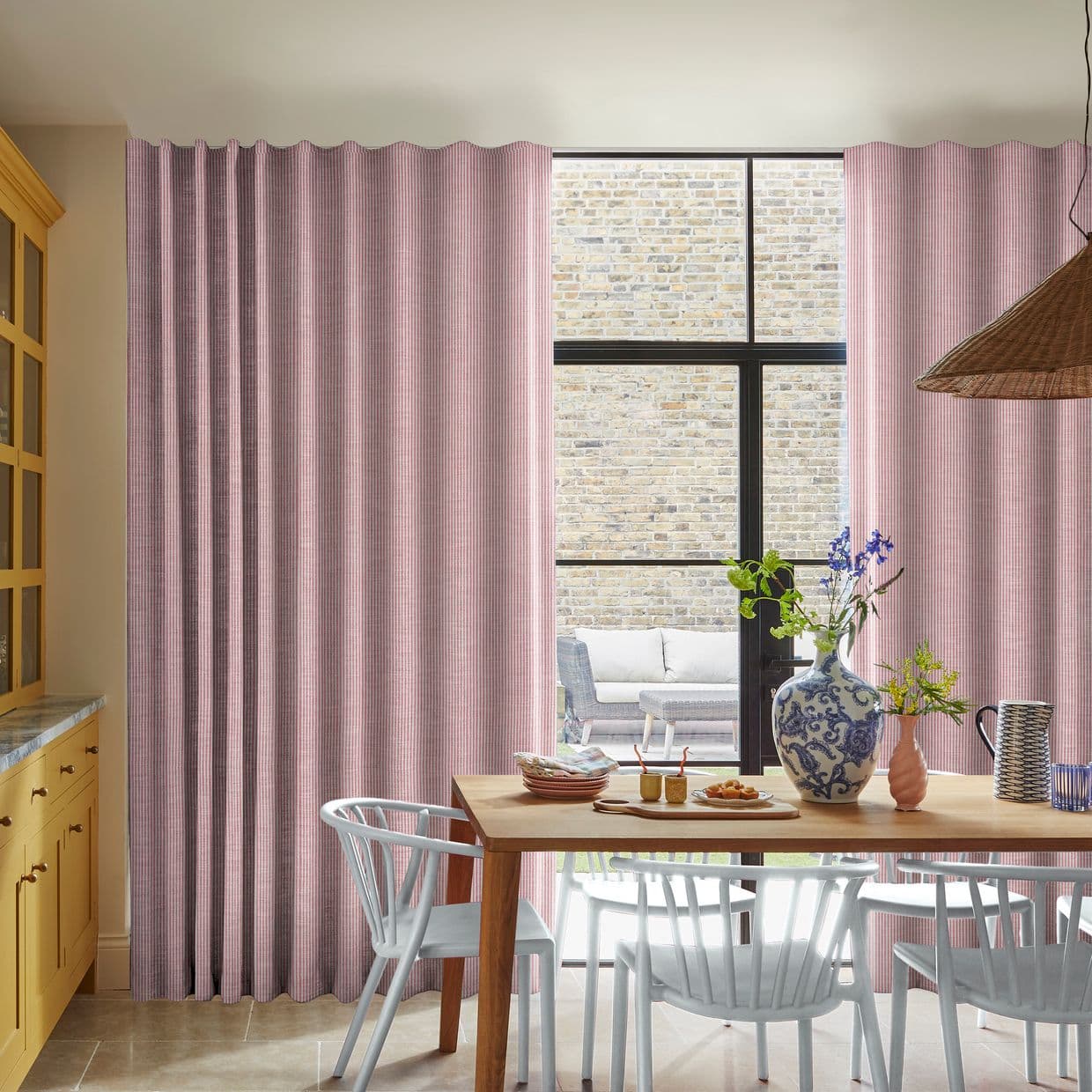 Nautique Rouge Curtain