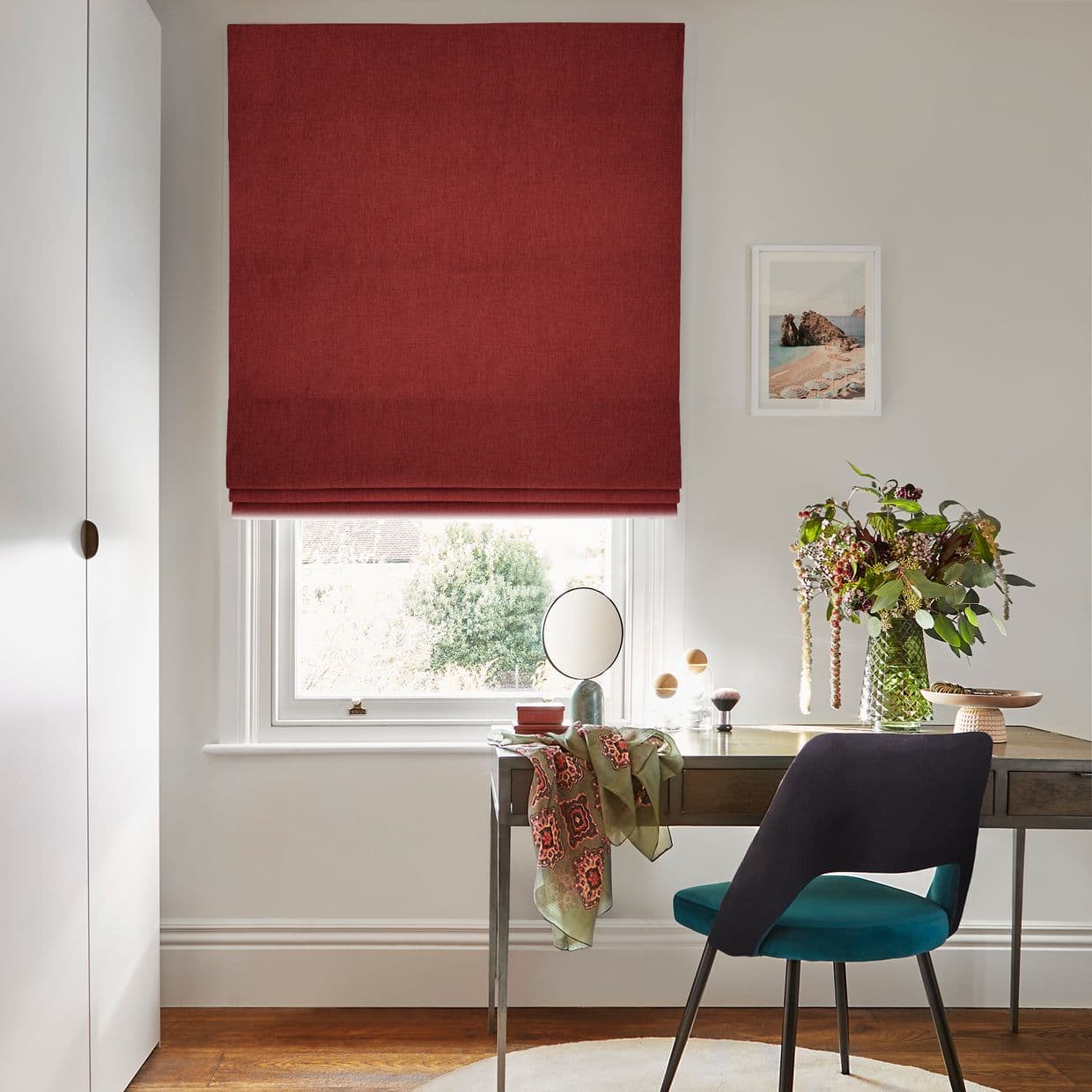 Bailey Chilli Roman blind