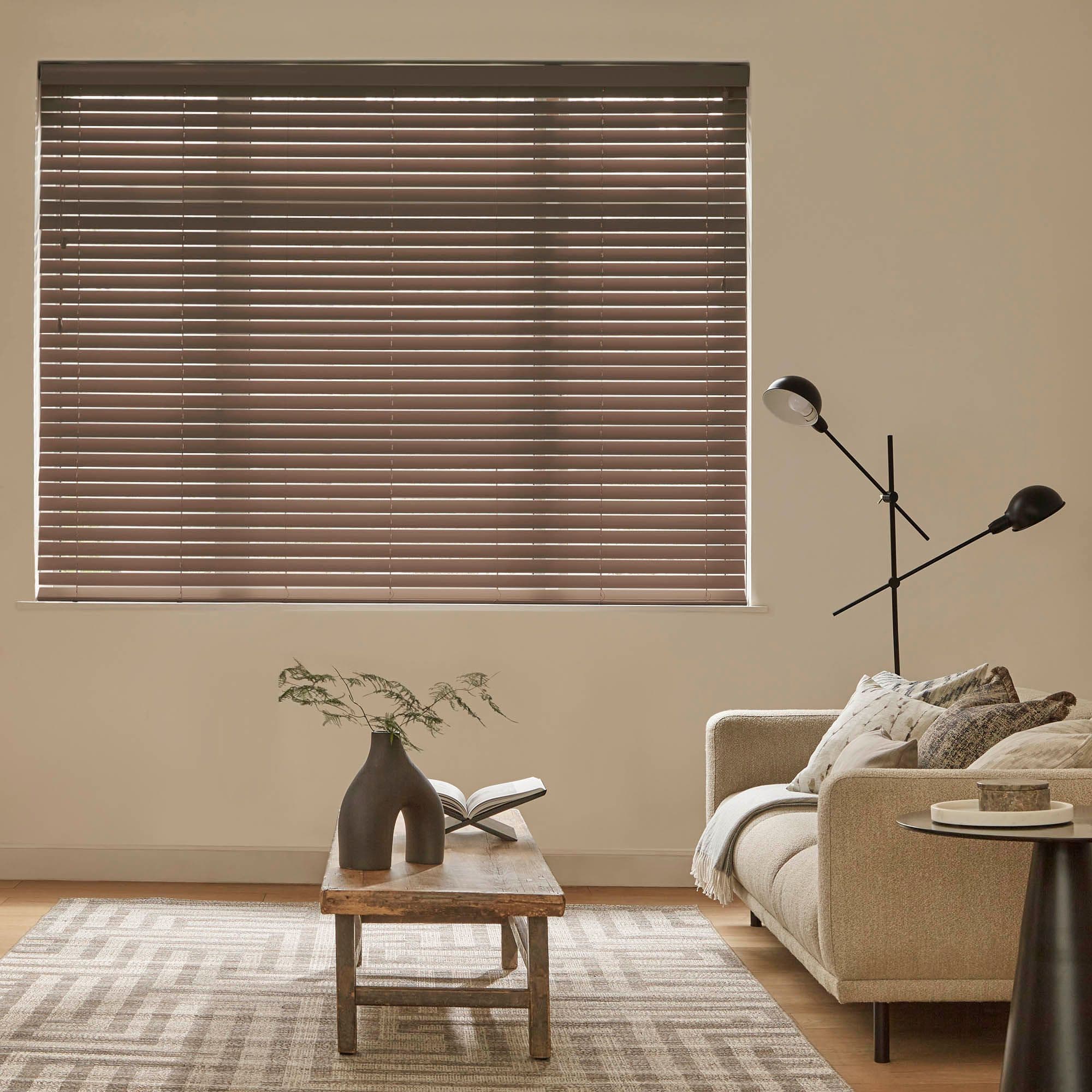 Haywood Rich Walnut Wooden blind