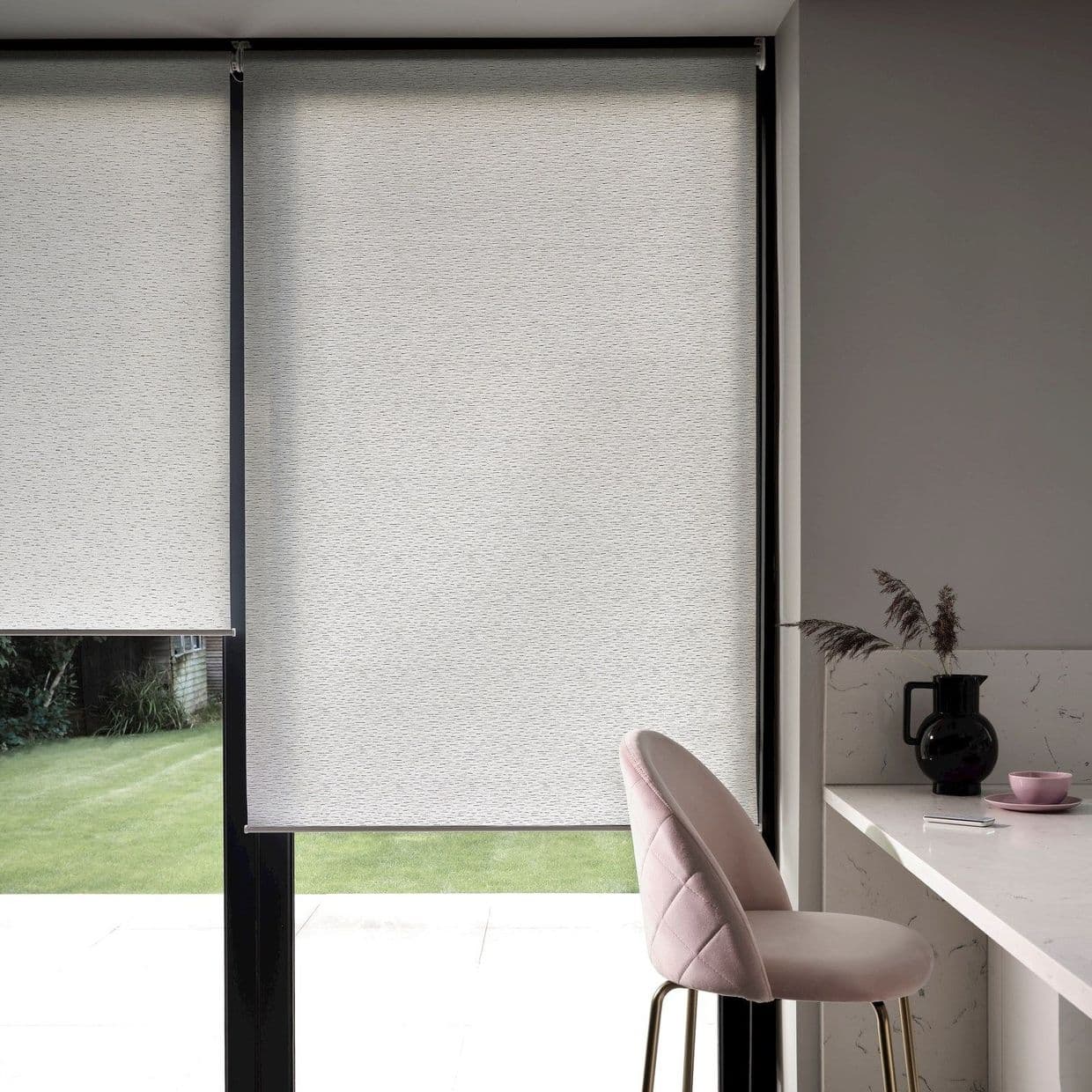 Stratford Grey Roller Blind