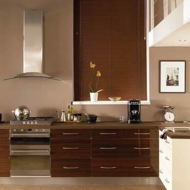 Aluwood Mahogany Perfect Fit Venetian blind