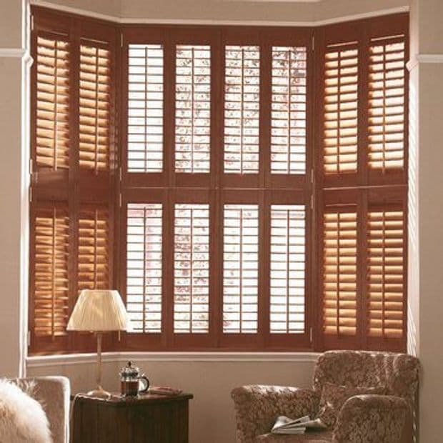 Red Mahogany Shutter