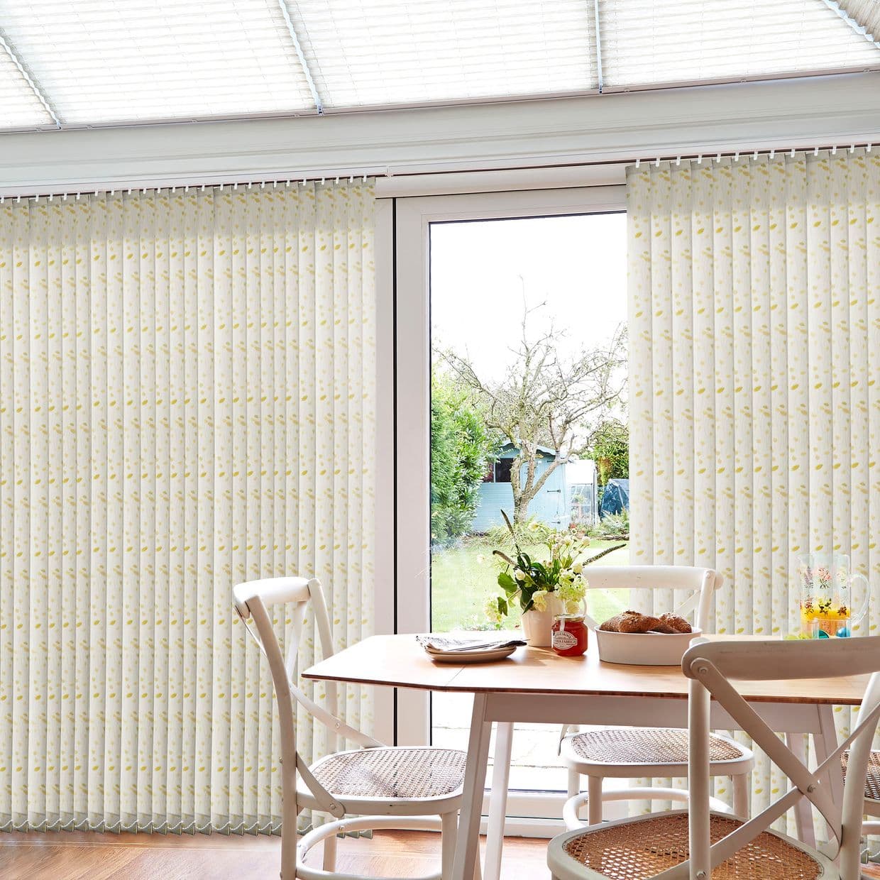 Edra Gold Conservatory Vertical Blind