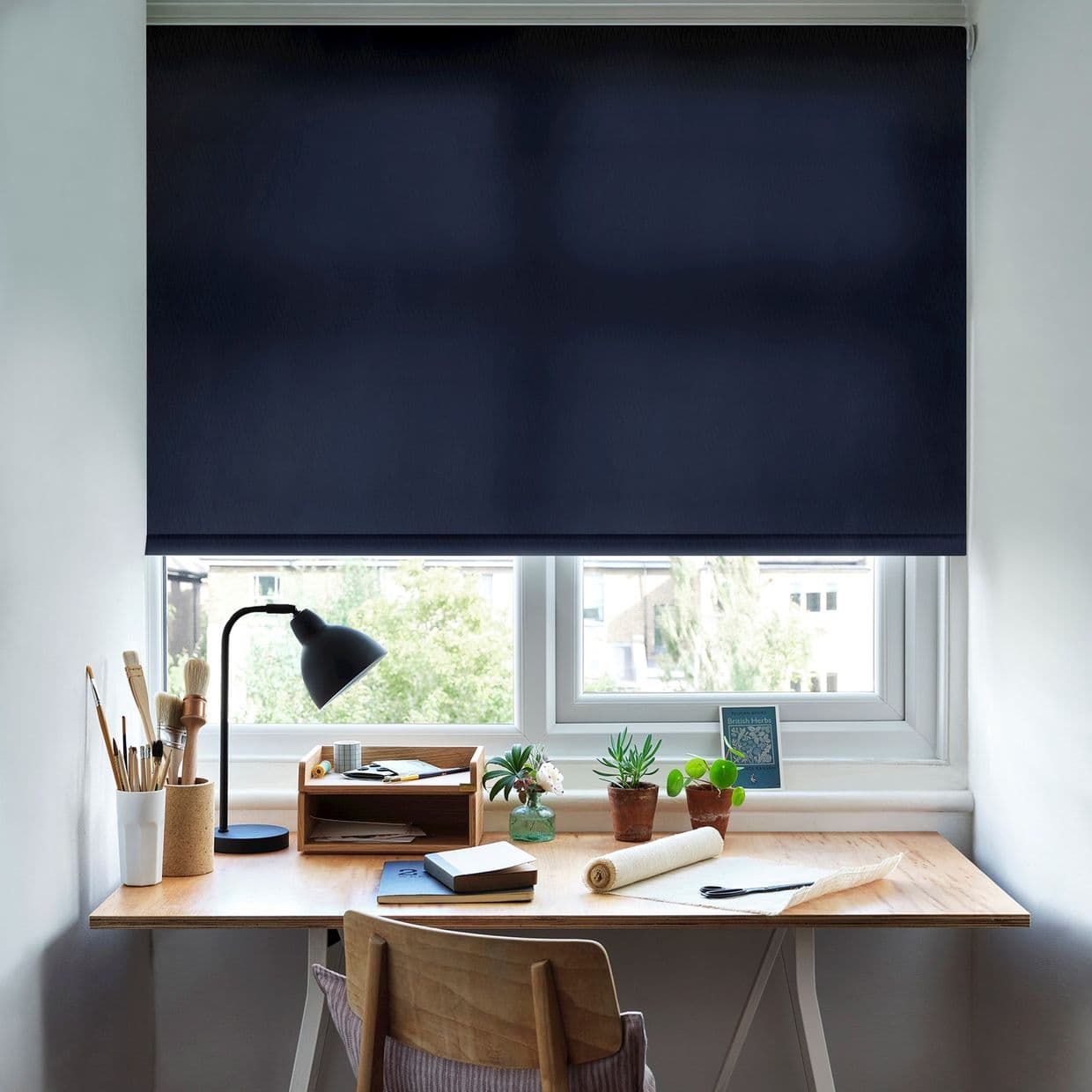 Prism Navy Roller Blind