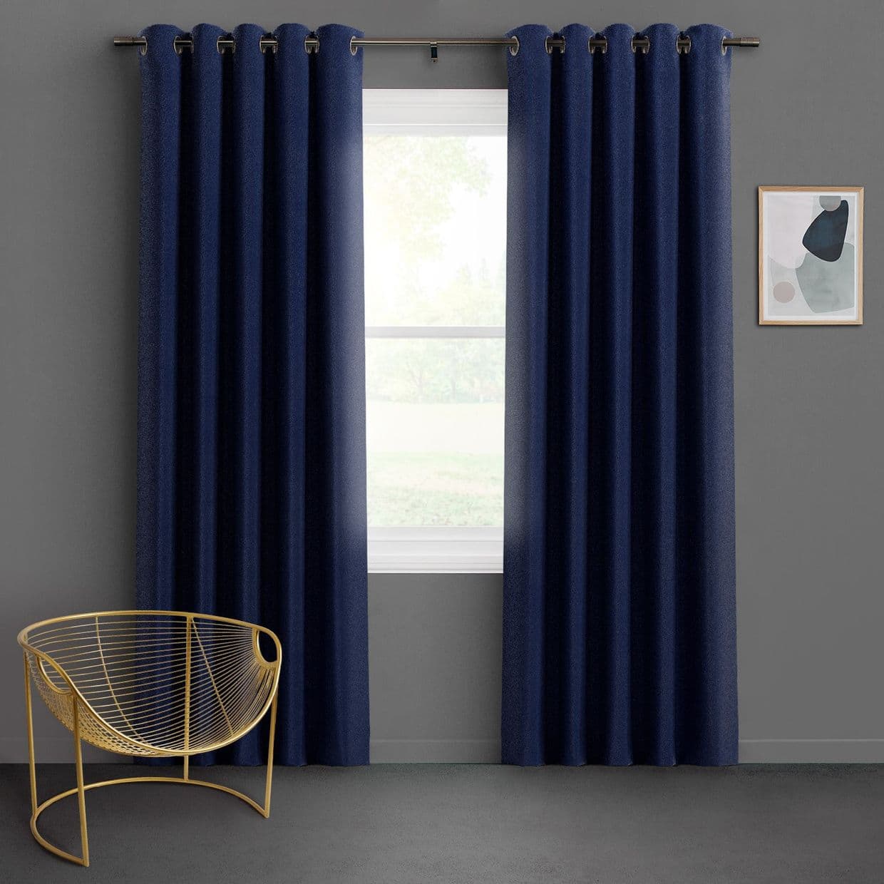 Darcia Velvet Midnight Curtain