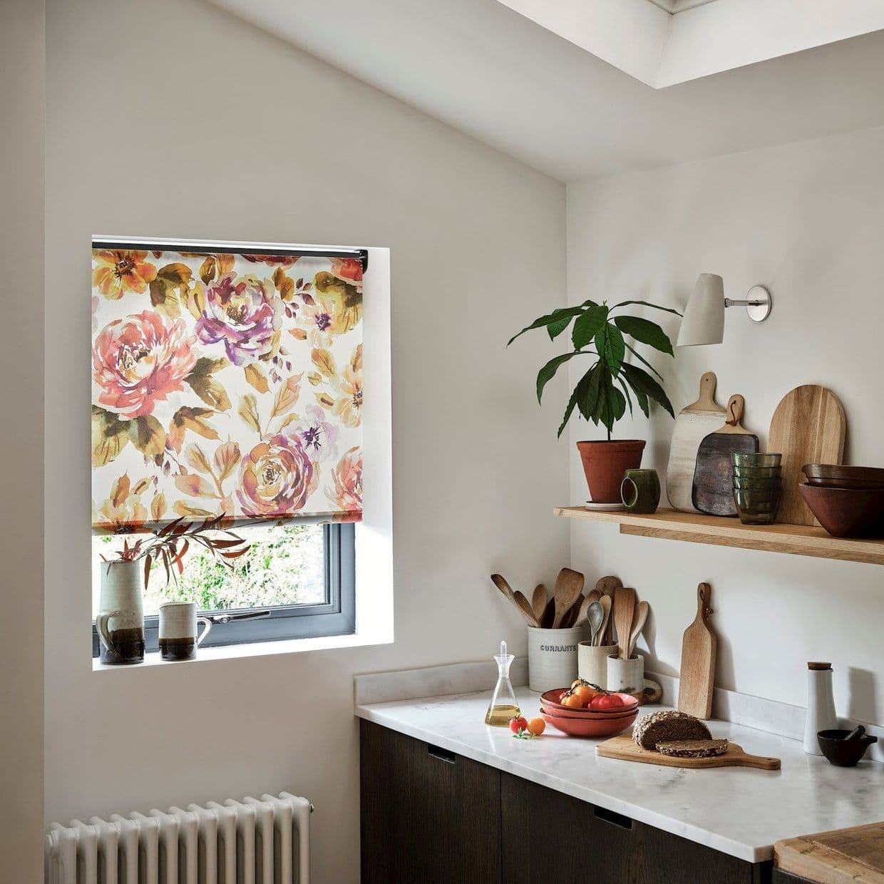 Evelyn Nectarine Roller Blind