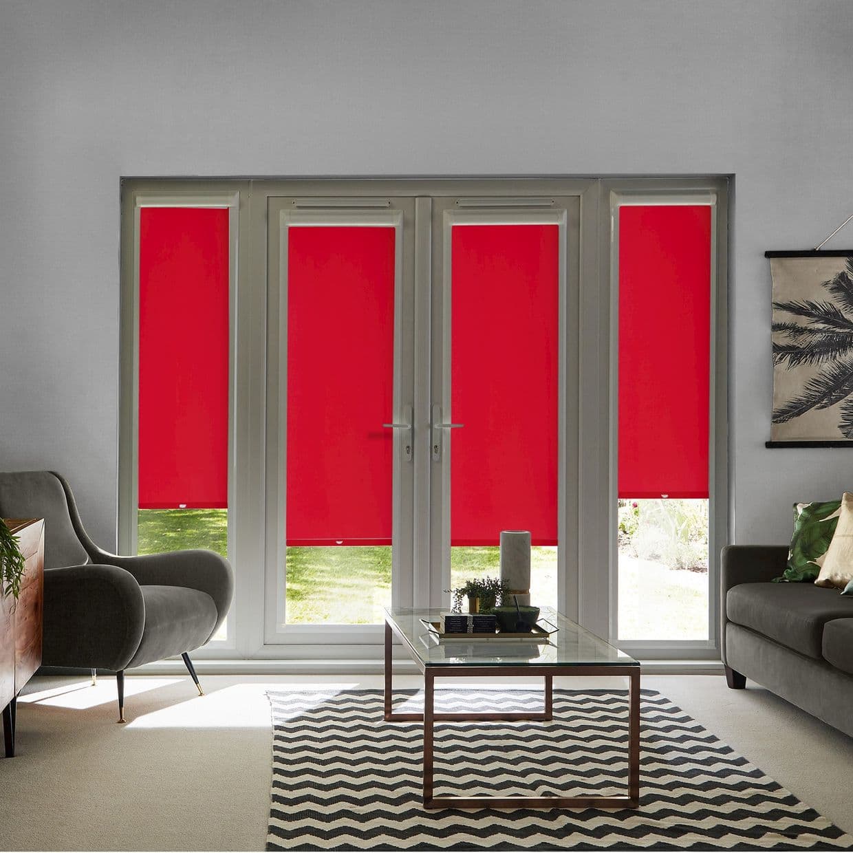 Acacia Red Perfect Fit Roller blind