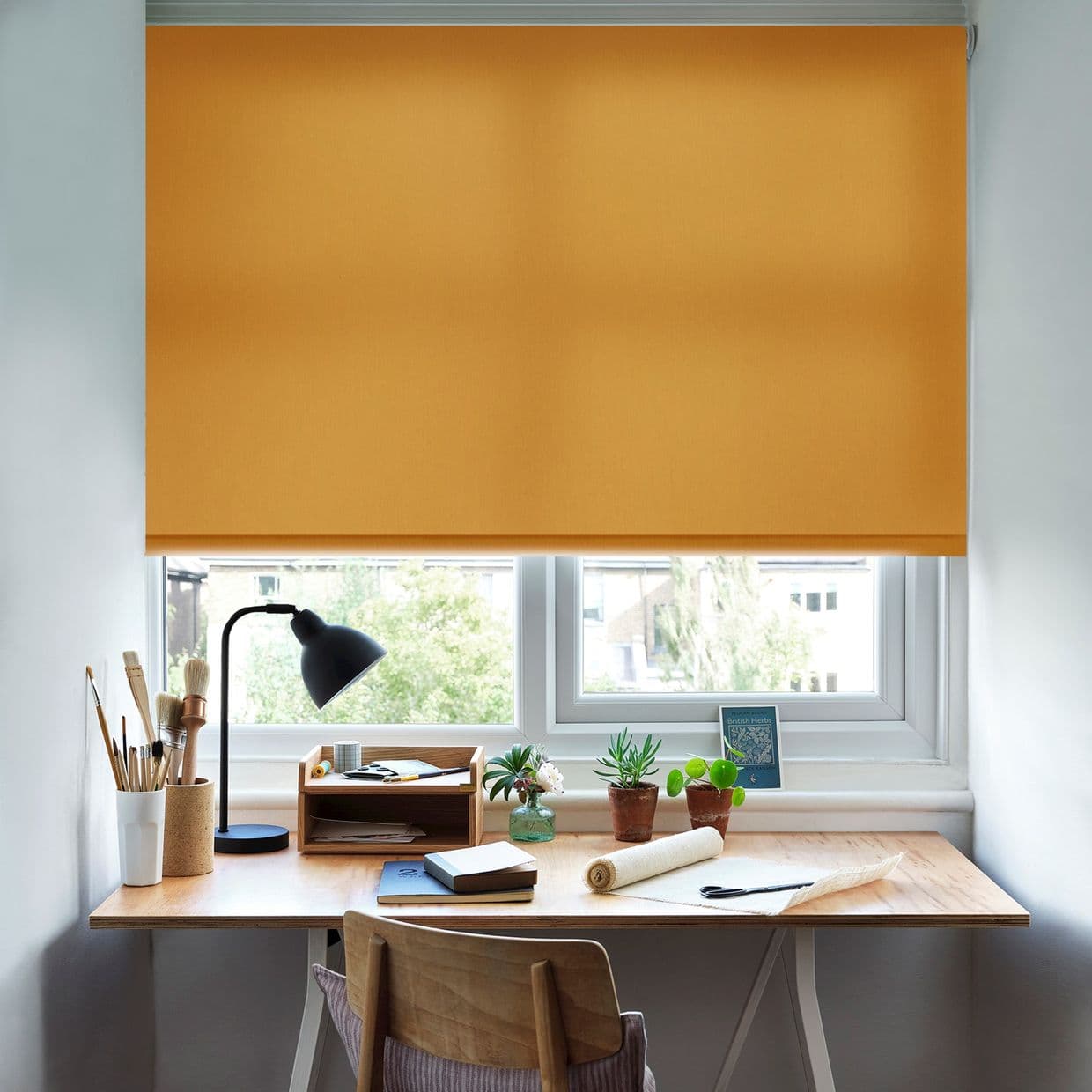 Acacia Butterscotch Roller Blind