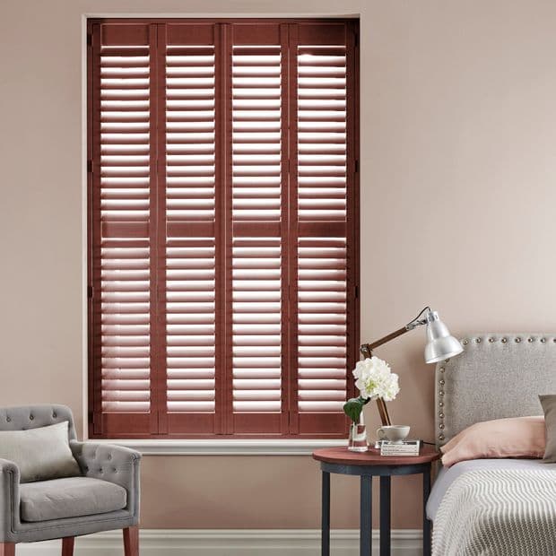 Red Mahogany Shutter