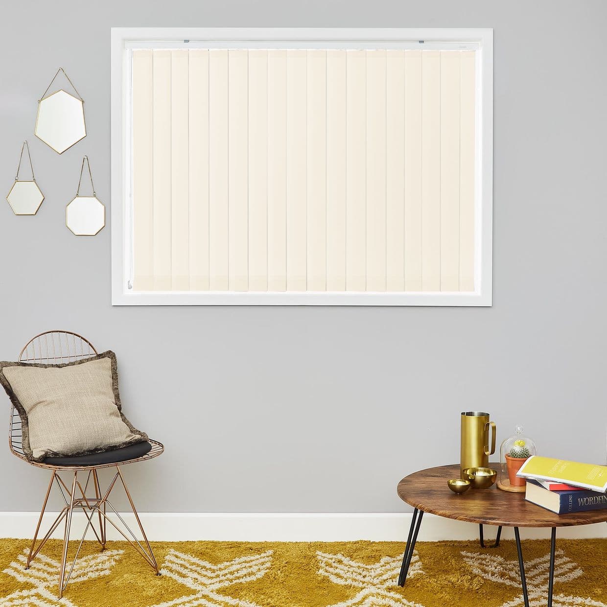Tempest Cream Vertical Blind