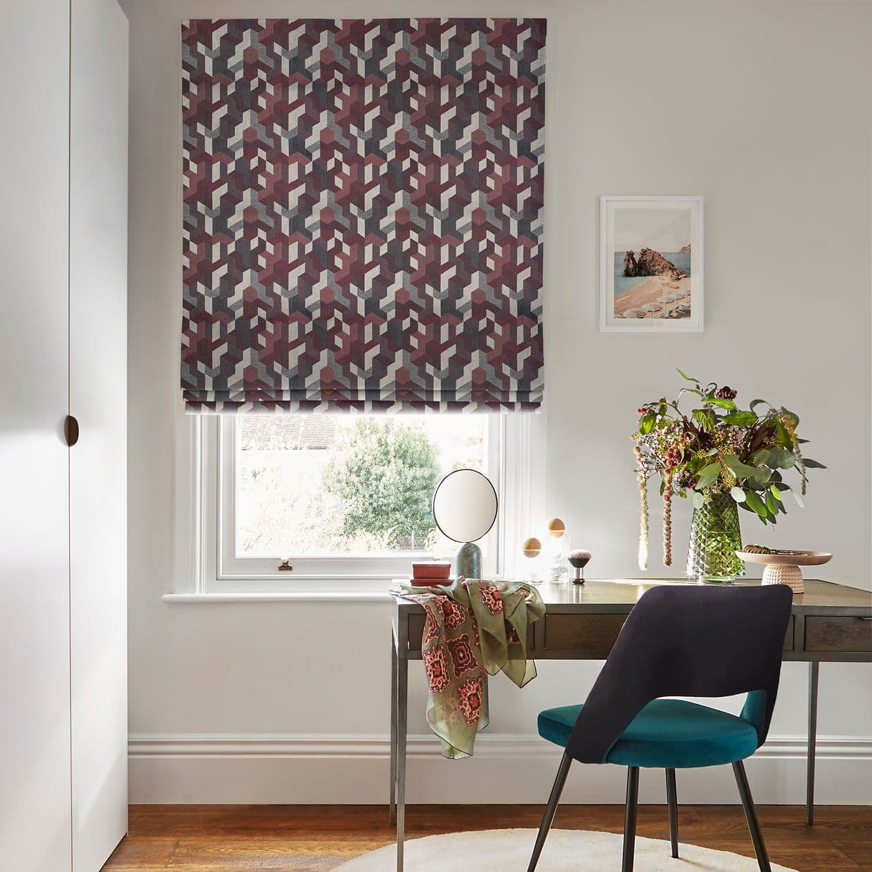 Connect Rumba Roman blind
