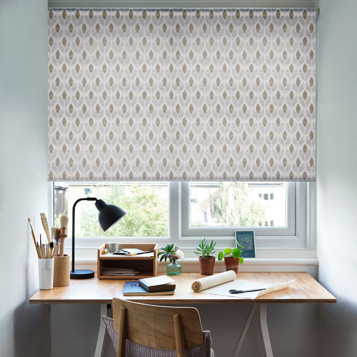 Petula Smoke Roller Blind