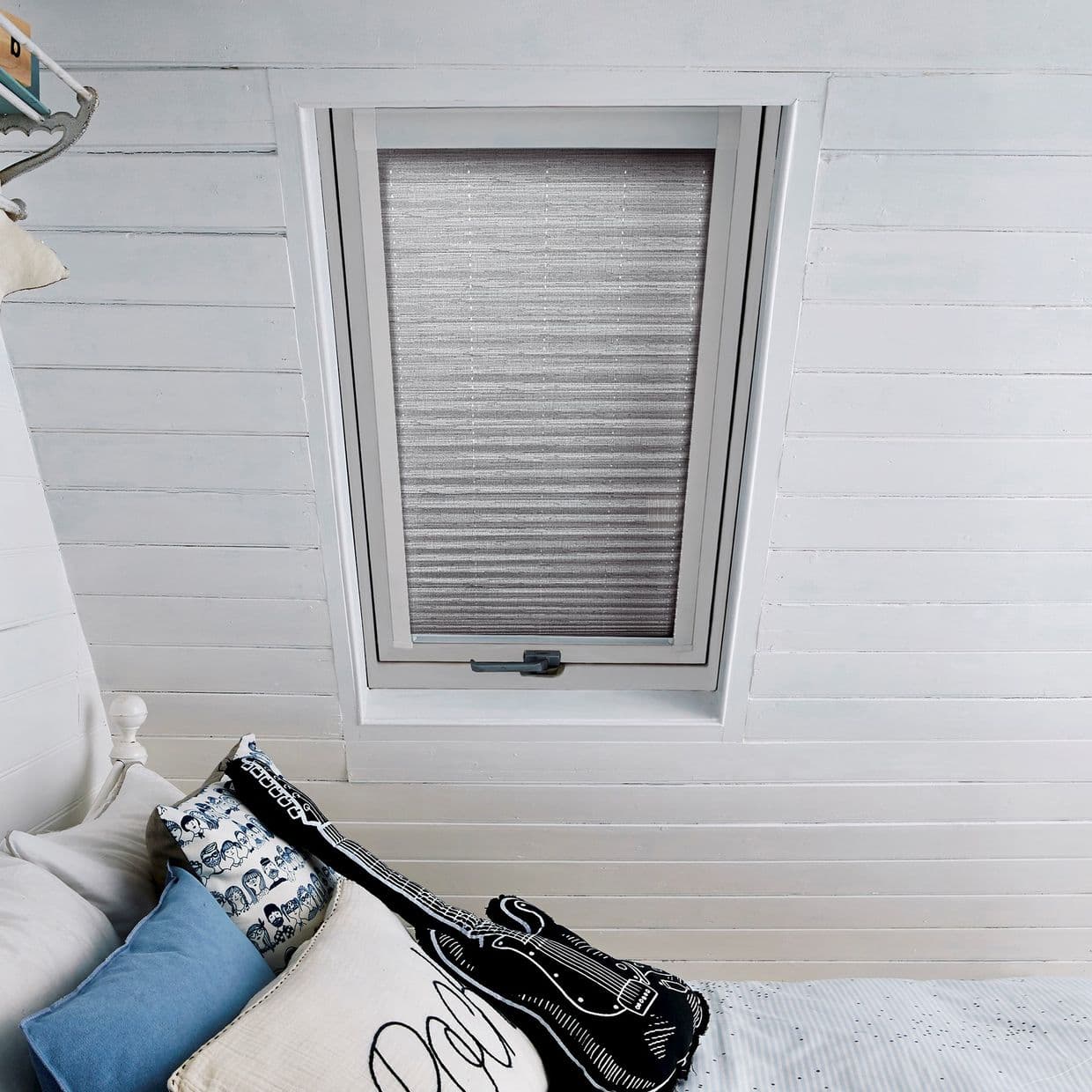 Montoya Grey Skylight Pleated Blind