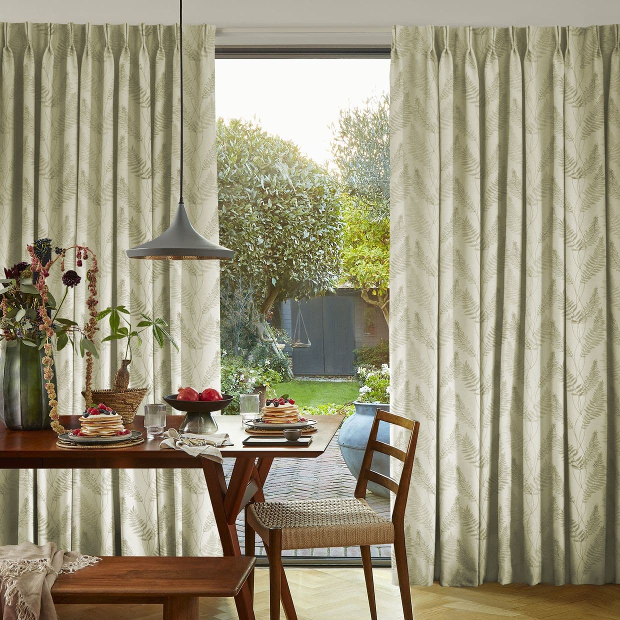 Tranquillity Bark Curtains