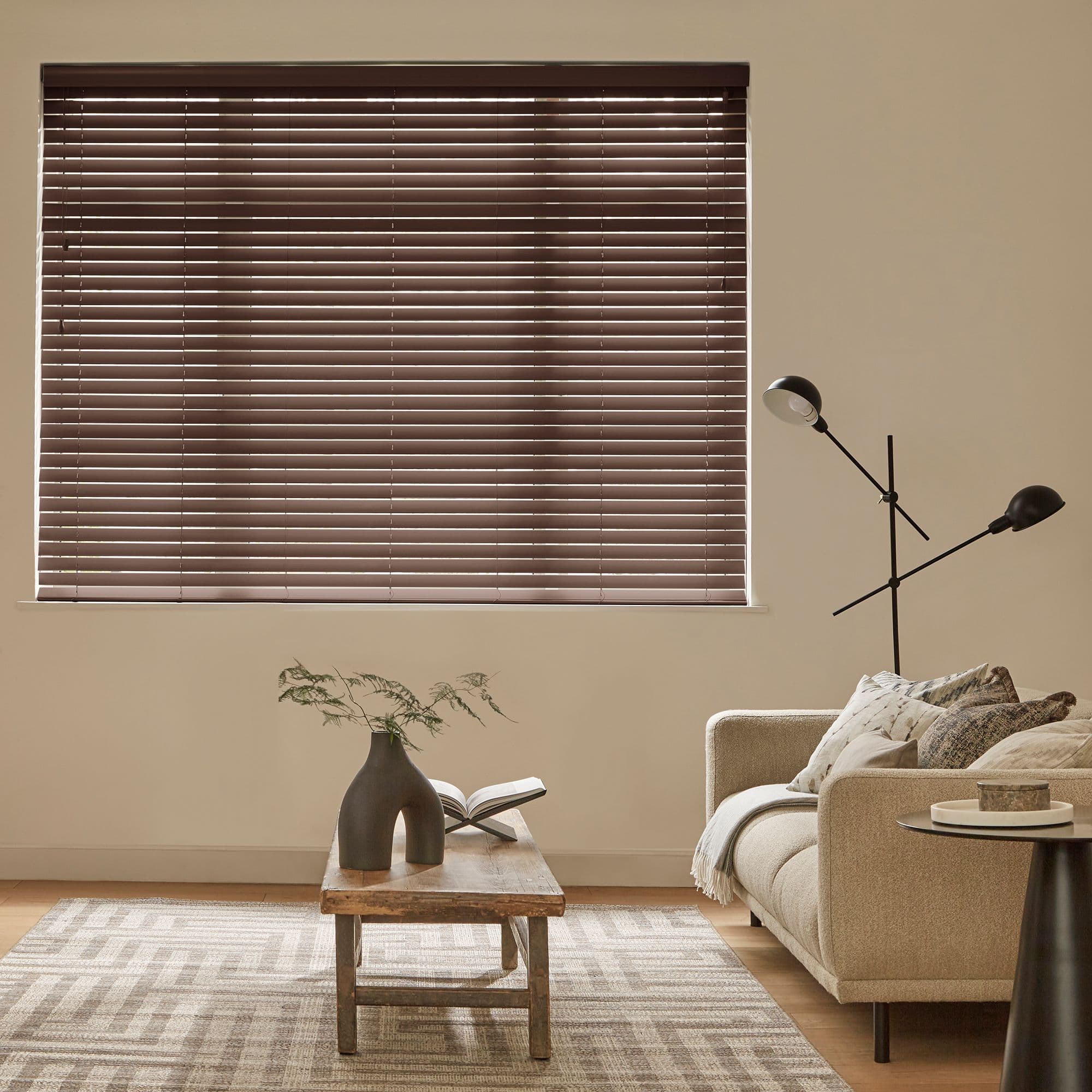 Waverley Dark Walnut Wooden Blind