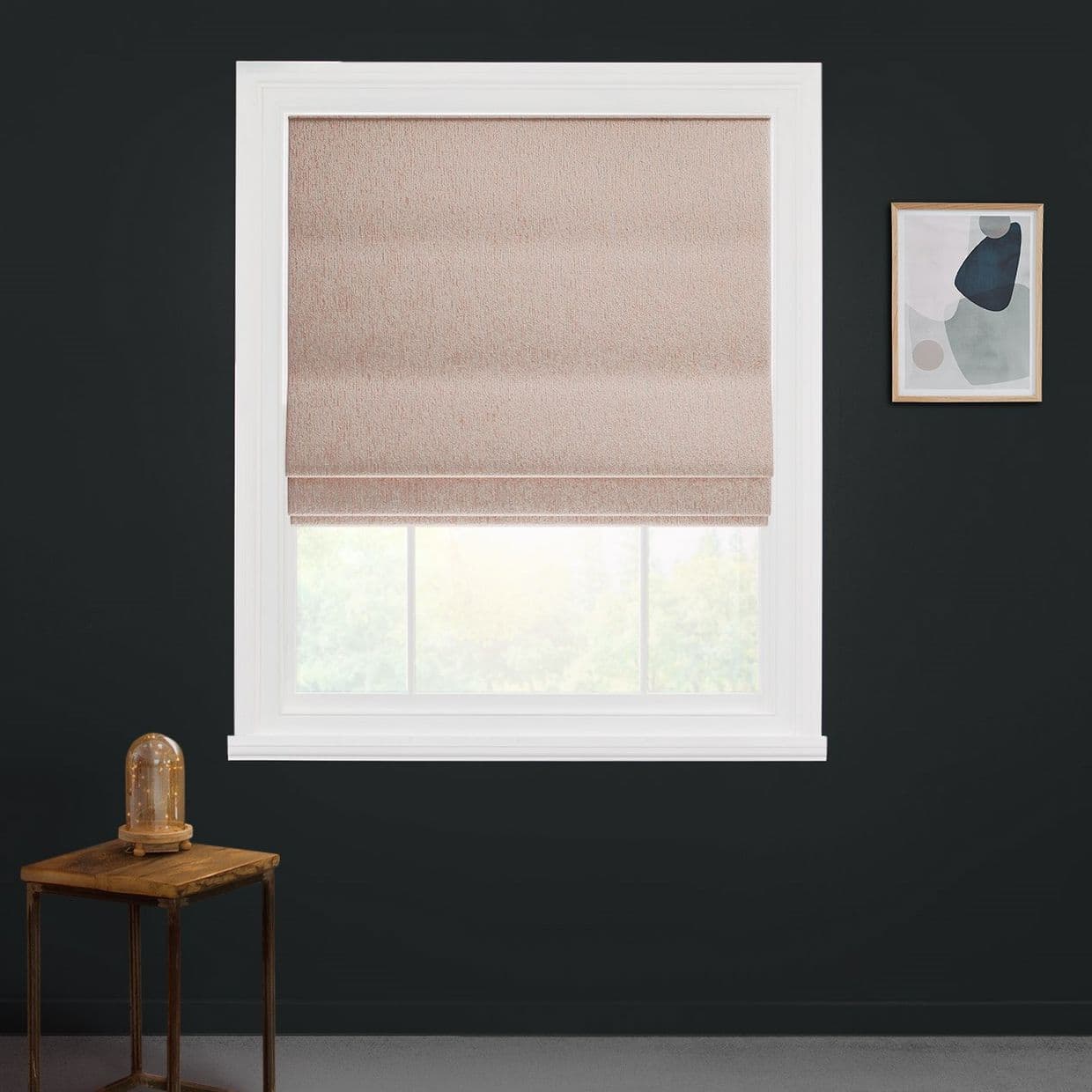 Surface Blush Roman blind