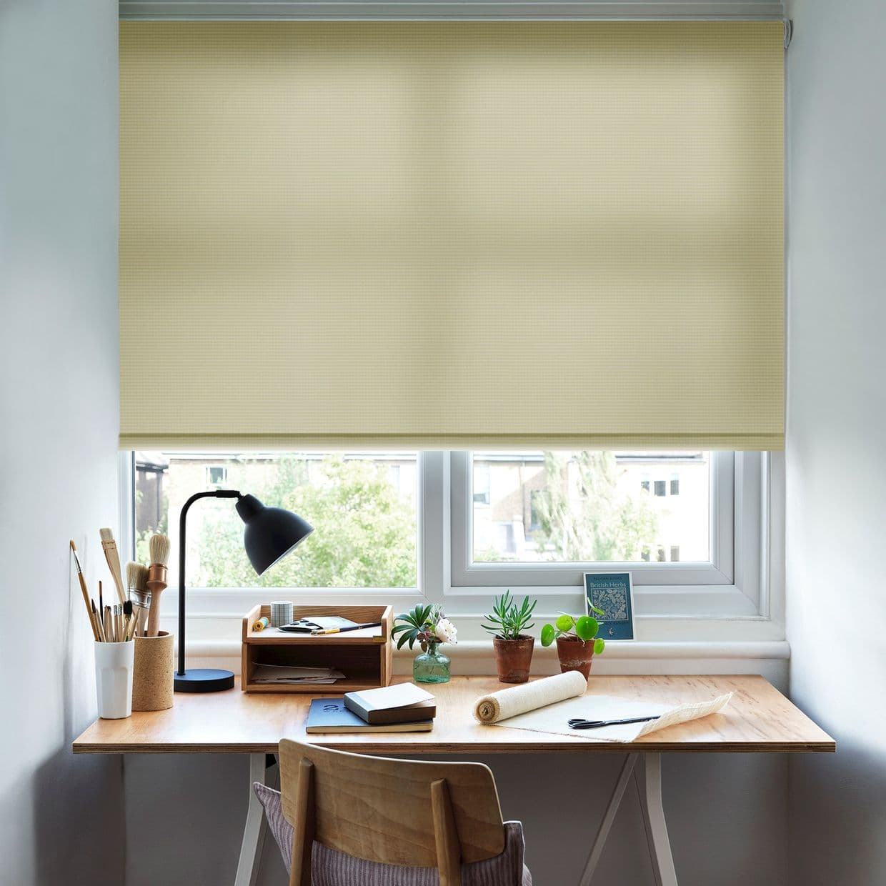 Dapple Lime Roller Blind