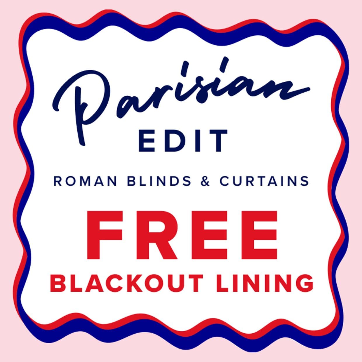 Nautique Rouge Curtain