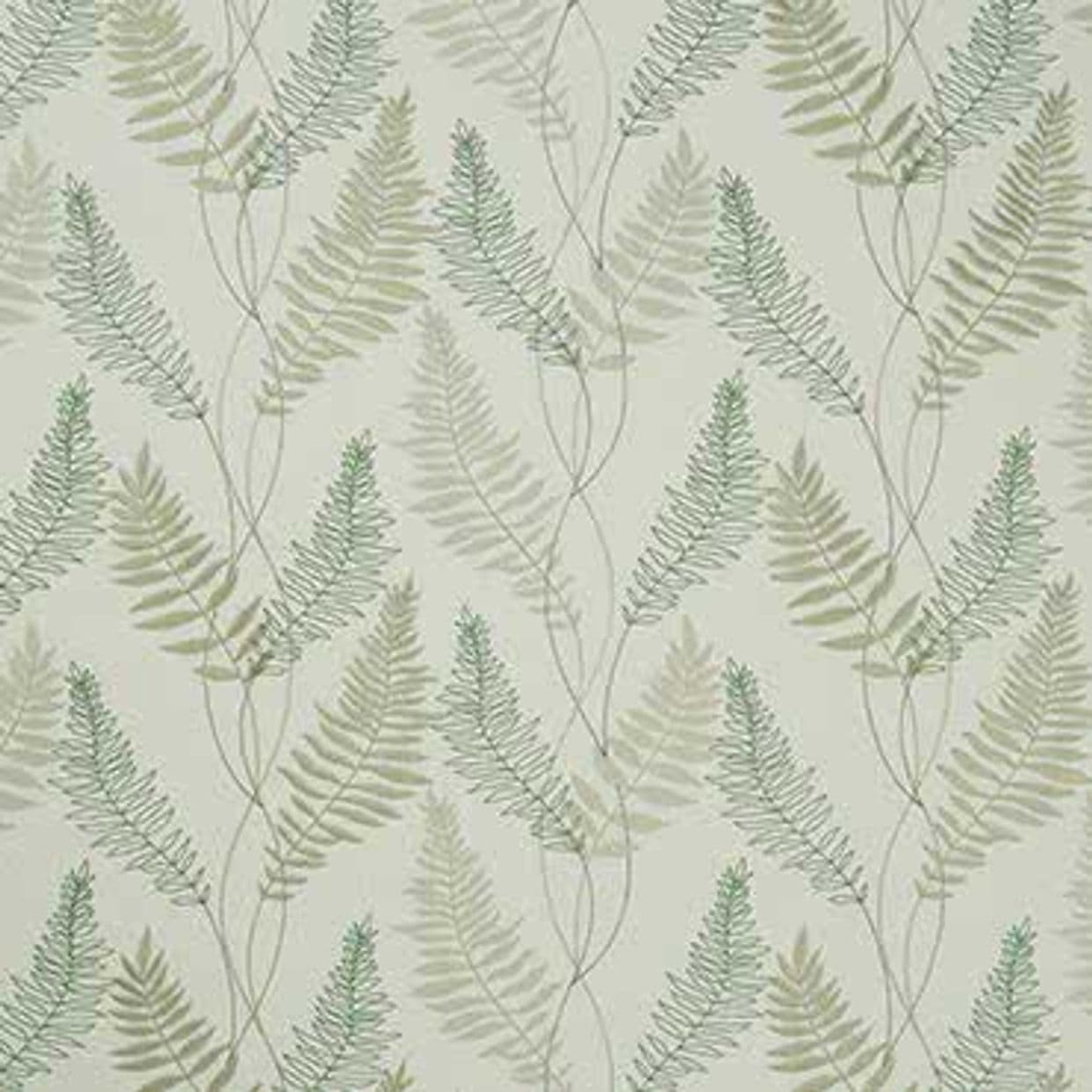 Tranquility Fern Green Roman blind