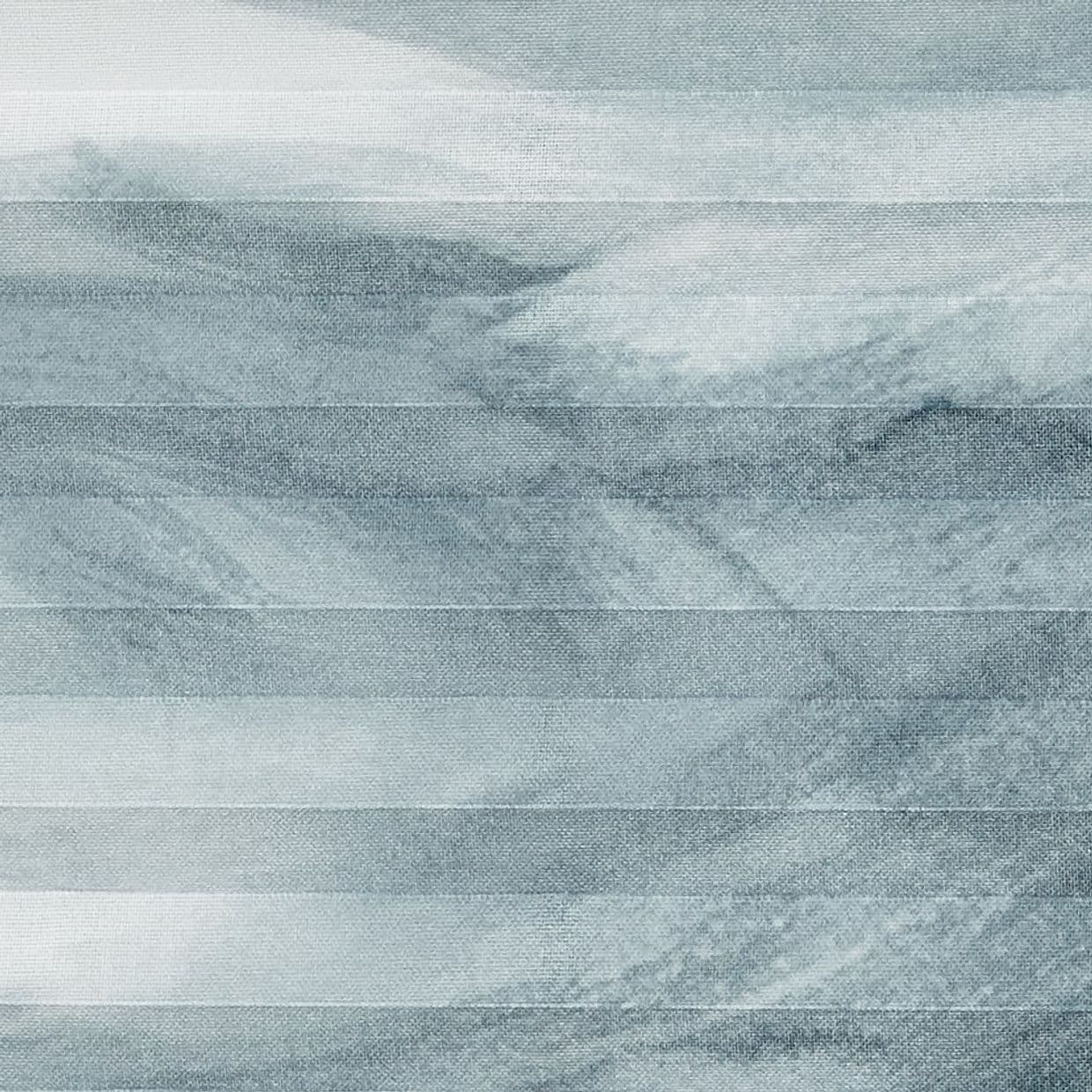 Ripple Sheer Blue Conservatory Side Pleated Blind