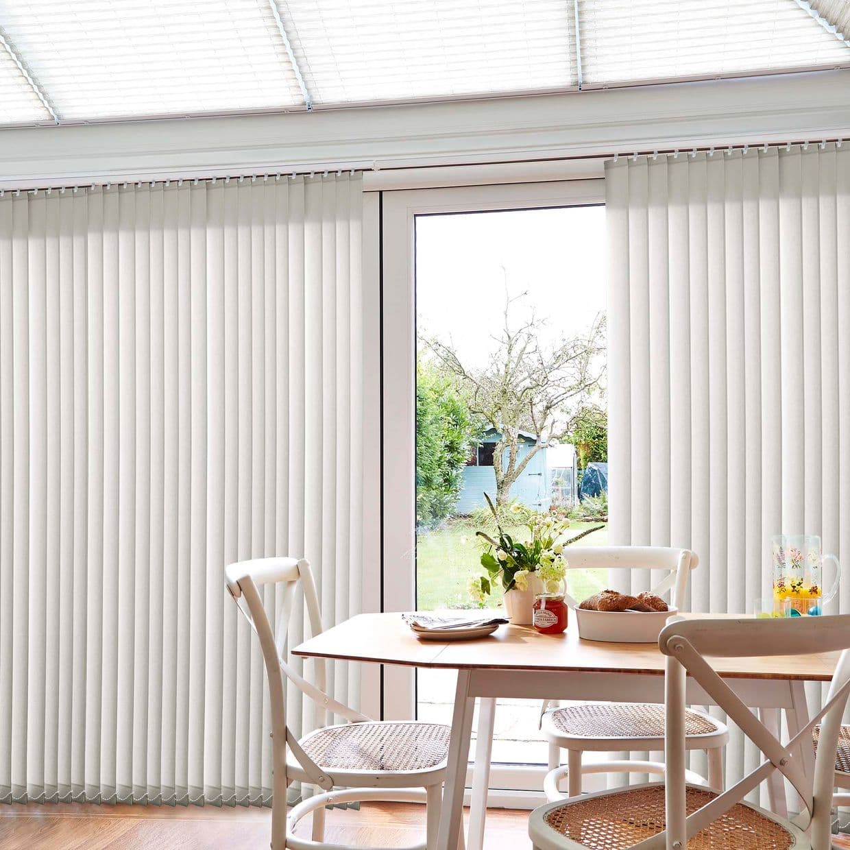 Tresco Soft Linen Conservatory Vertical Blind