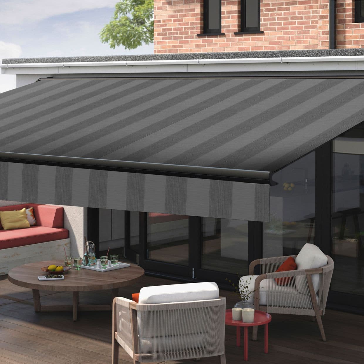 Pencil Dark Grey Awning