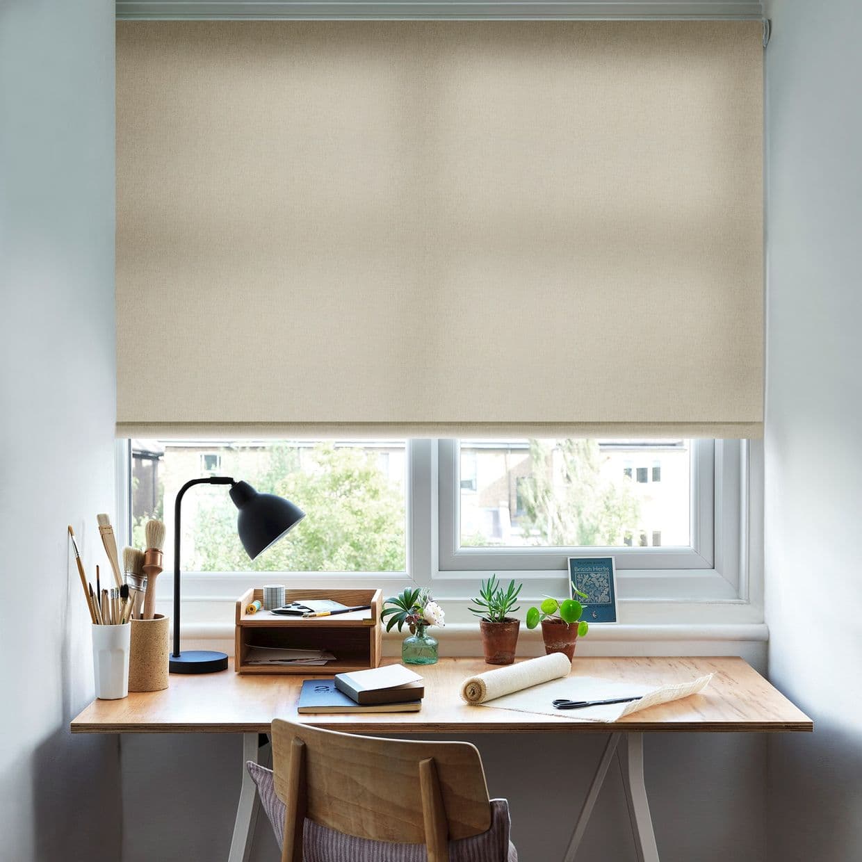Harrow Macadamia Roller Blind