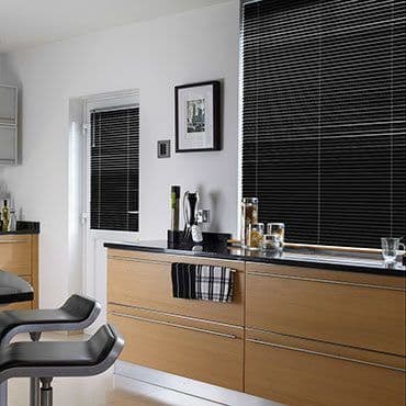 Special Finish Sparkle Black Perfect Fit Venetian blinds
