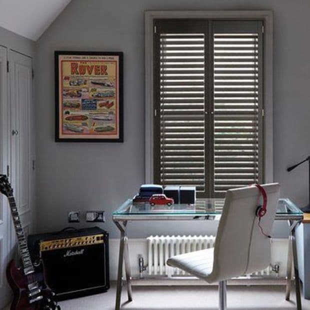 Rustic Grey Shutter