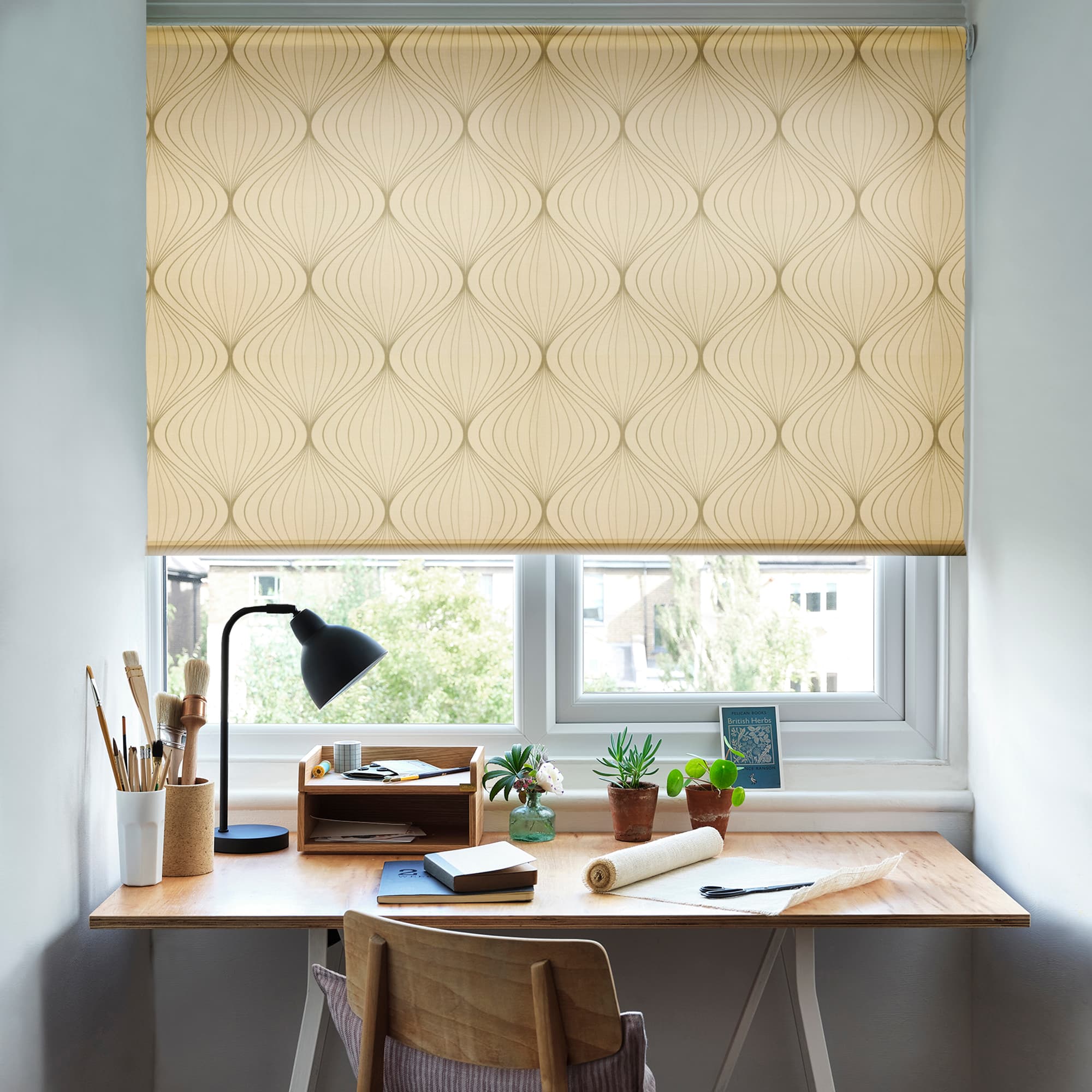 Heathdene Linen Roller blind