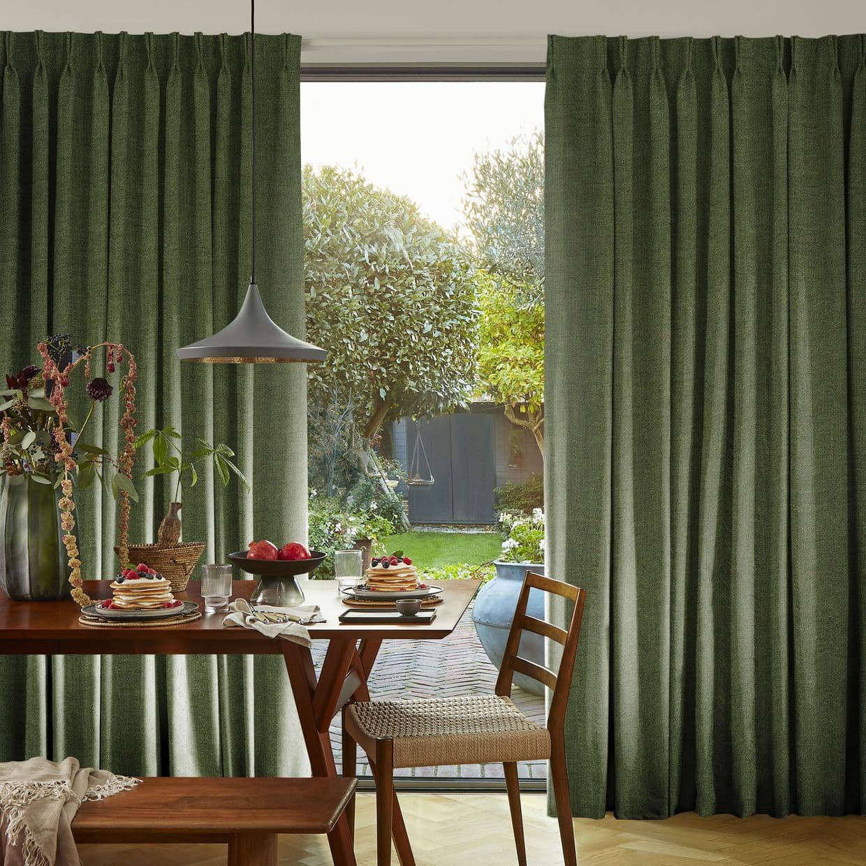 Lindora Pesto Curtain