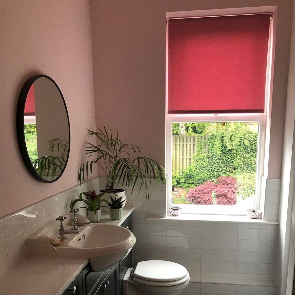 Cordova Crimson Roller Blind