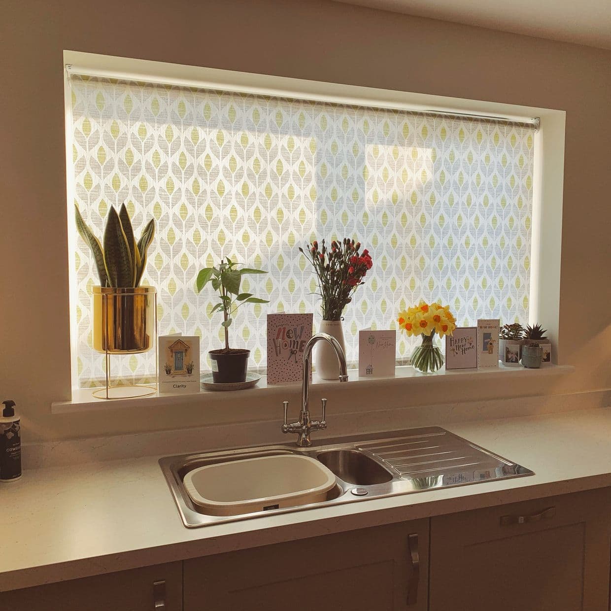 Petula Olive Roller Blind