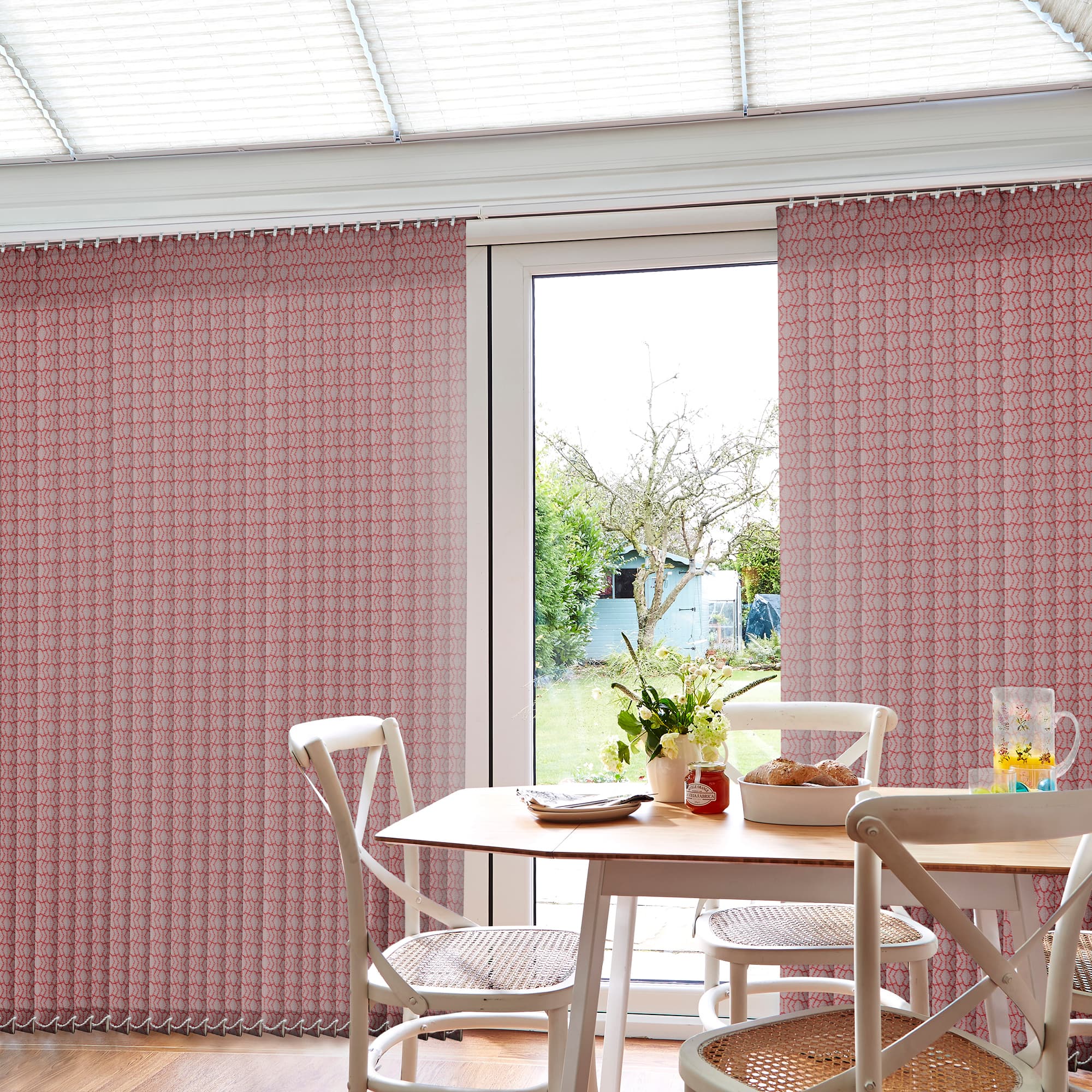 Ashmere Ruby Vertical blind