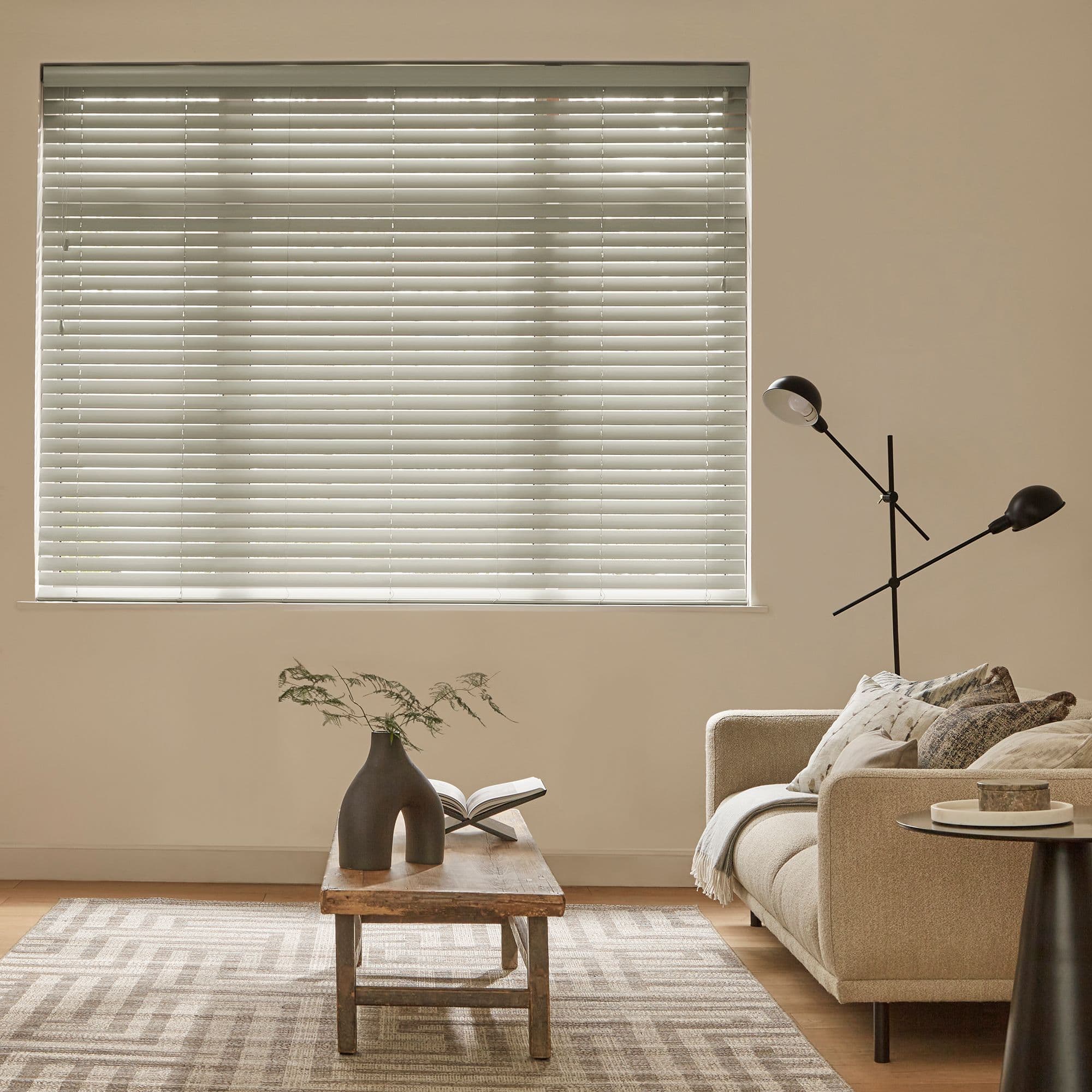 Ellwood Flint Grey Wooden blind