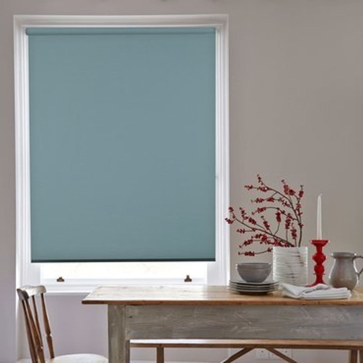Acacia Teal Perfect Fit Roller blind