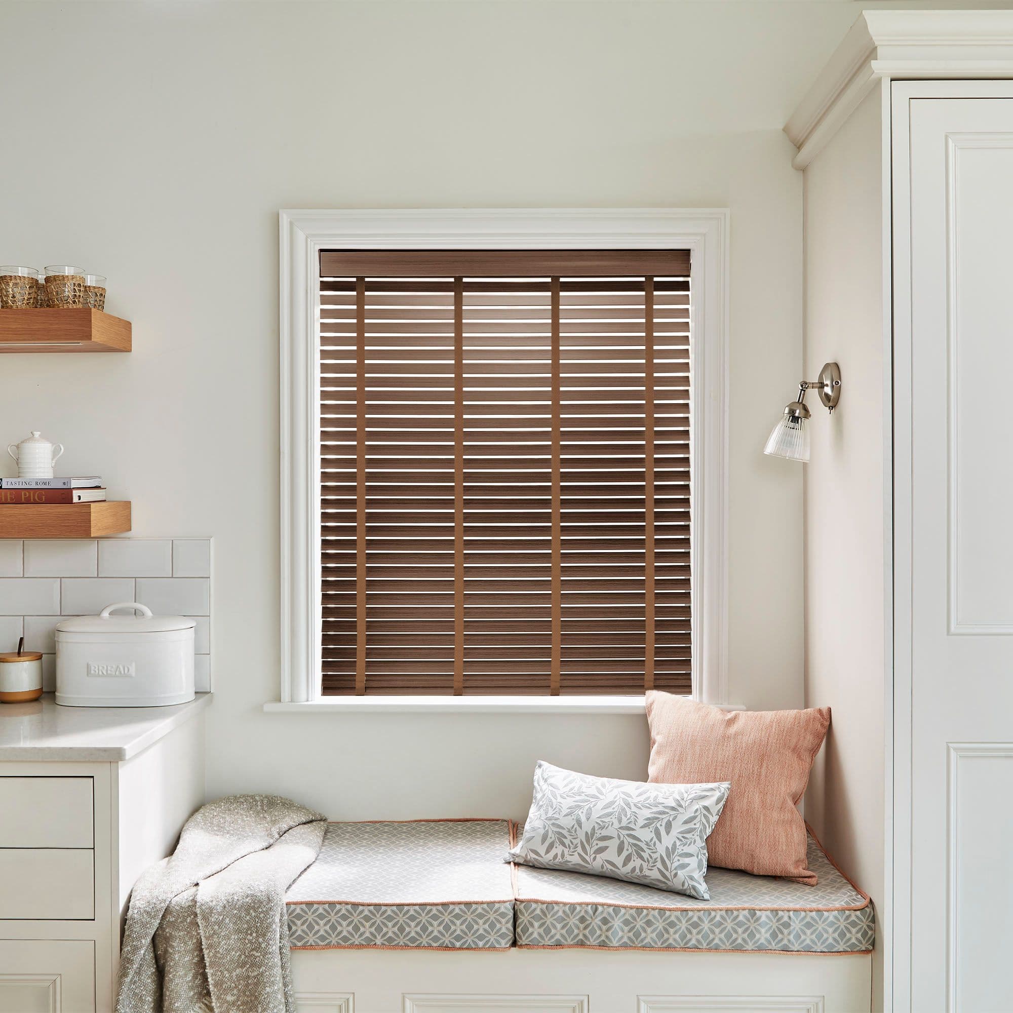 Ellwood Walnut Wooden blind