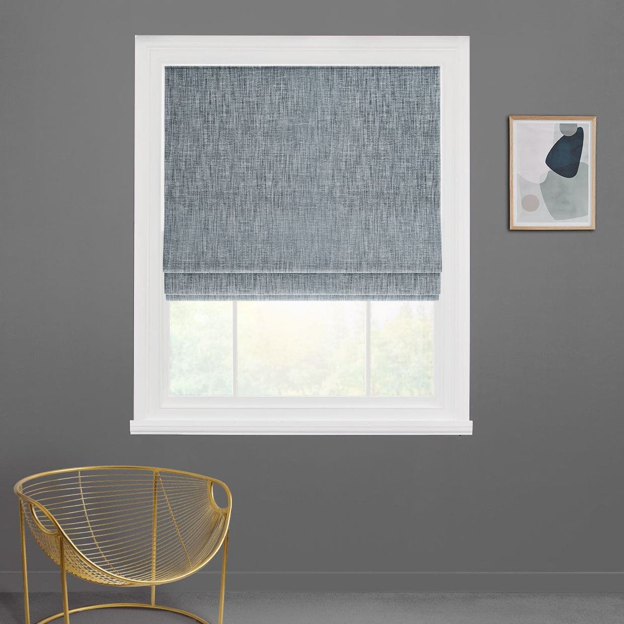 Haddie Ocean Roman blind